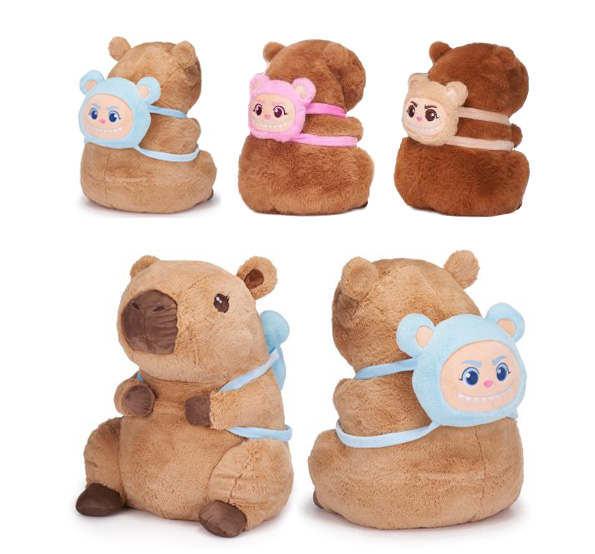 (Mis 9) CAPIBARA Con Zainetto Onikuma  –  Peluche 70cm…x2
